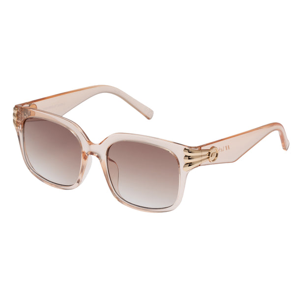 Le Specs Pink Champagne Shell Shocked Sunglasses