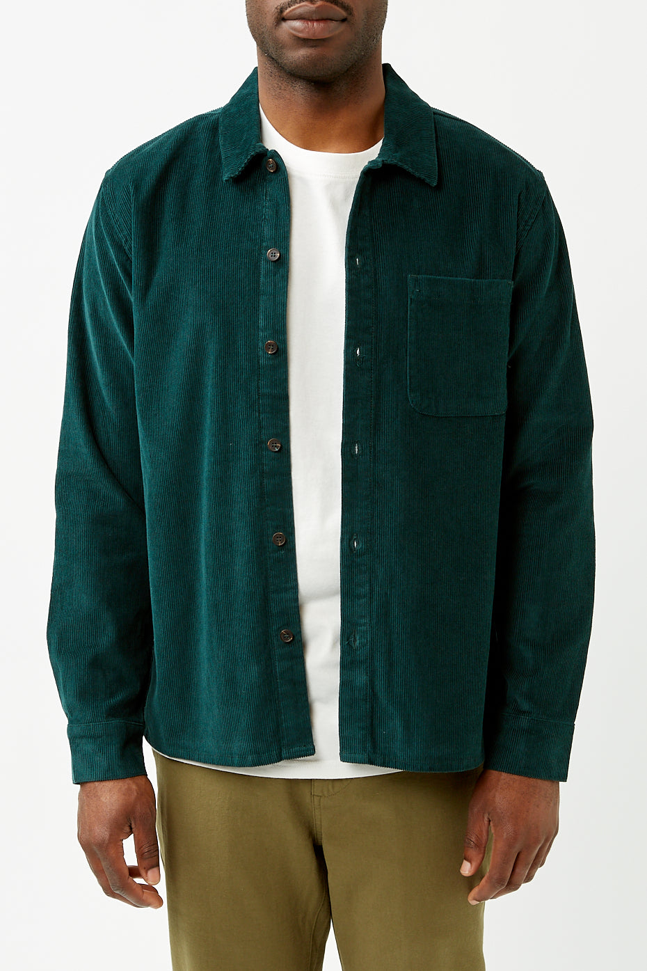 Pine Corduroy Long Sleeve Shirt