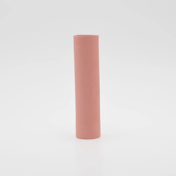 Aeyglom Ceramics Small Stem Vase In Pink
