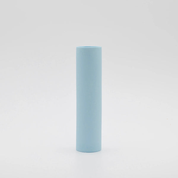 Aeyglom Ceramics Medium Stem Vase In Blue