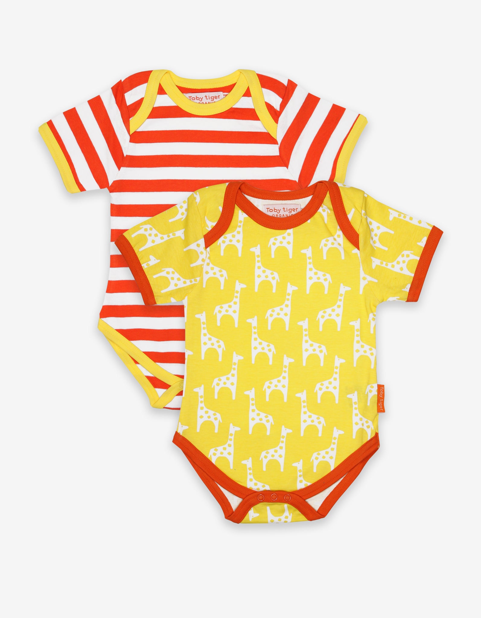 Pack of 2 80cm Yellow Organic Giraffe Body Suit