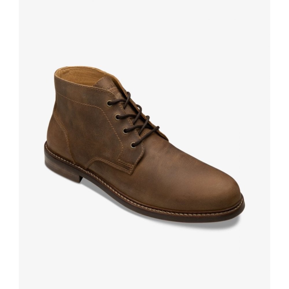 Brown Nubuck Gilbert Chukka Shoes