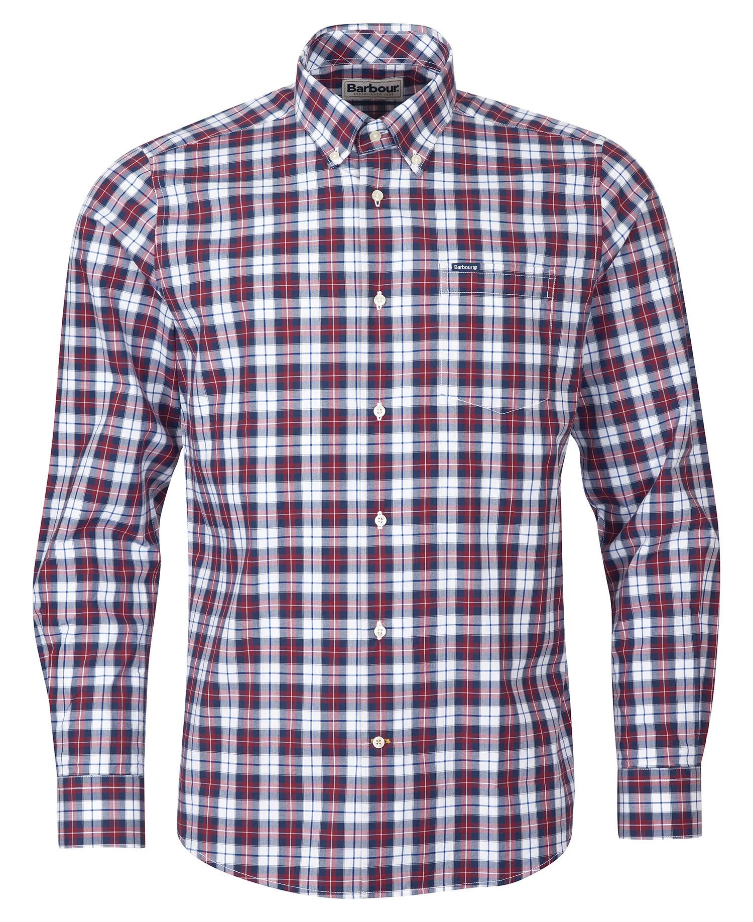 Barbour Foxlow Tailored Shirt Chilli Red