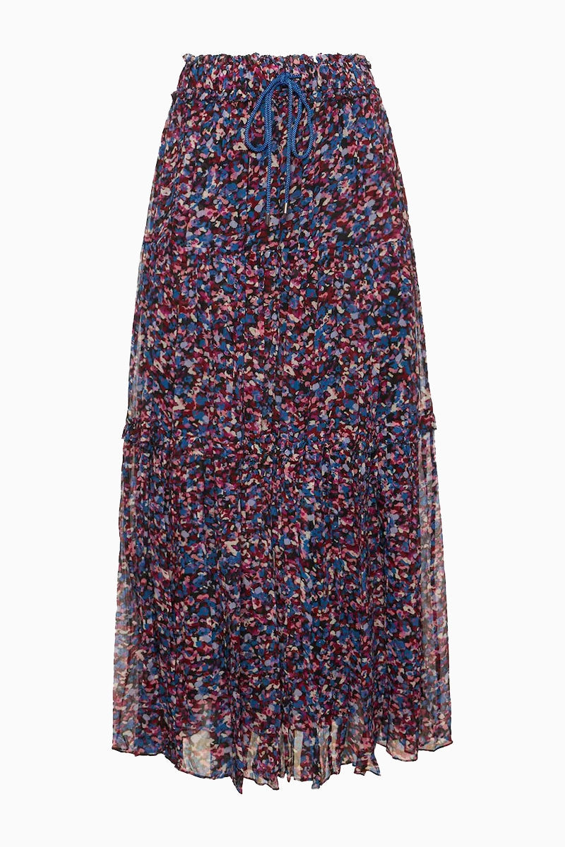 Isabel Marant Étoile Felna Long Printed Skirt