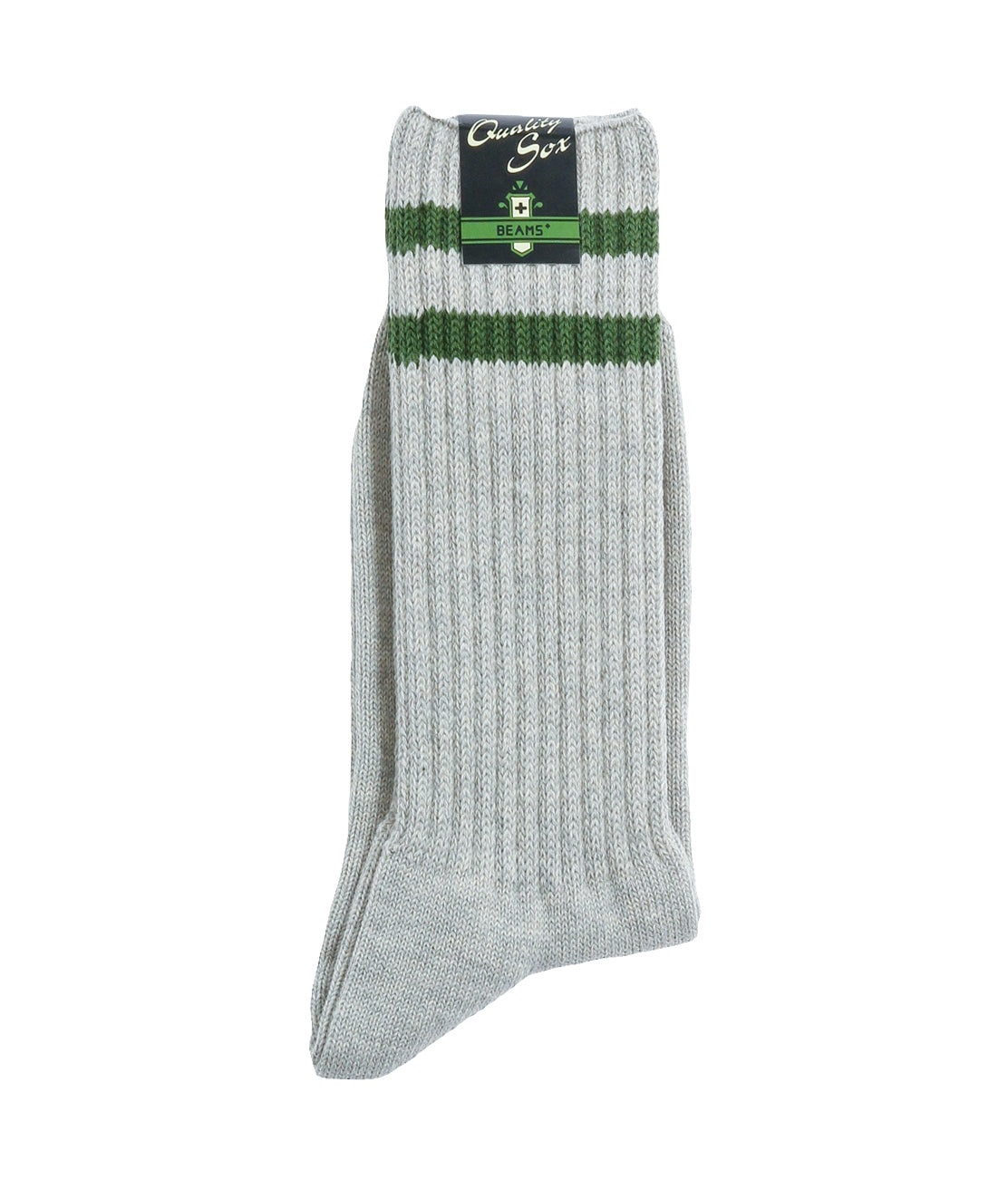 SchoolBoy Socks - Gray/Green