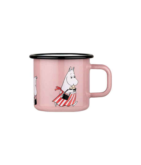 Treacle George Moominmamma Retro Pink Enamel Mug