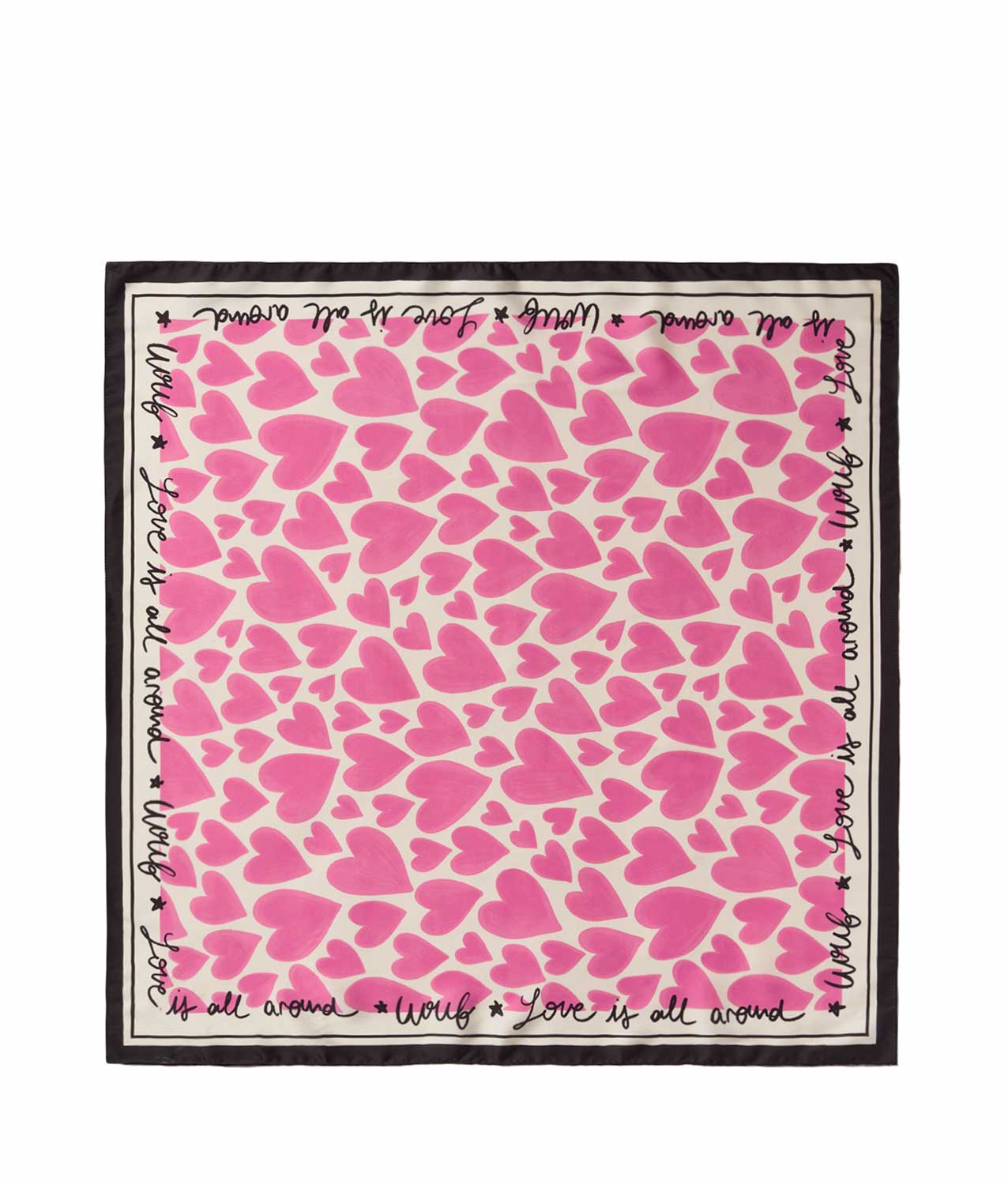 Pink Love Scarf