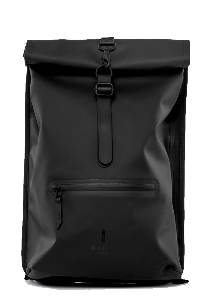 Rolltop Rucksack Black