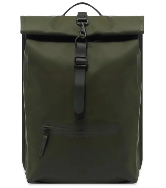 Rolltop Rucksack Green