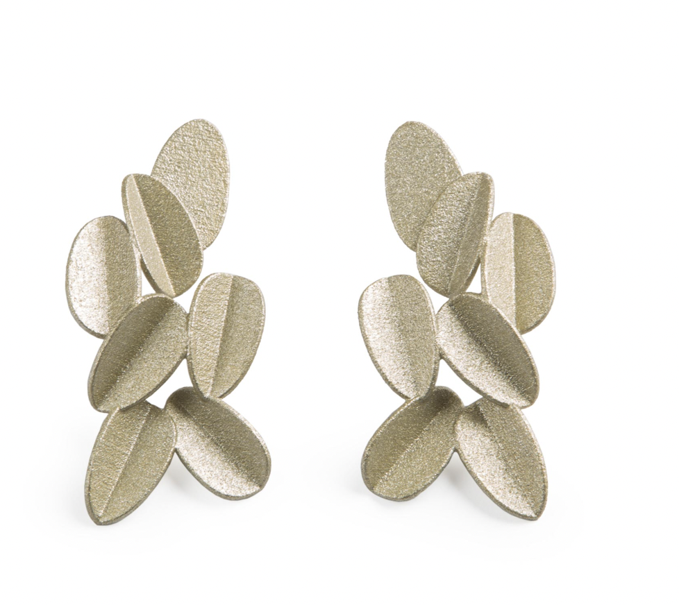 Maison 203 3D Printed Leaves II Earrings
