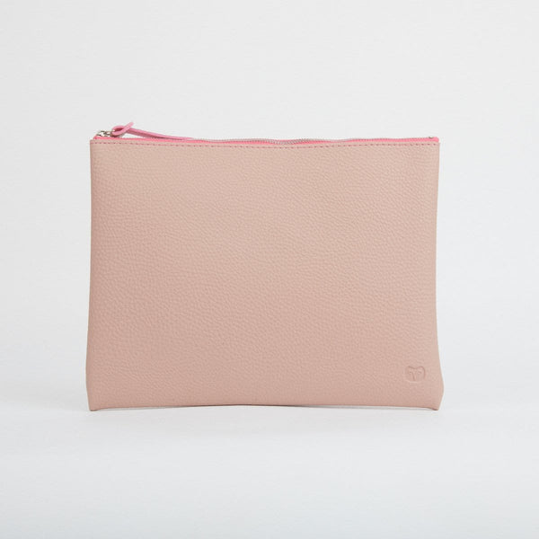 Large Vegan Leather Pouch