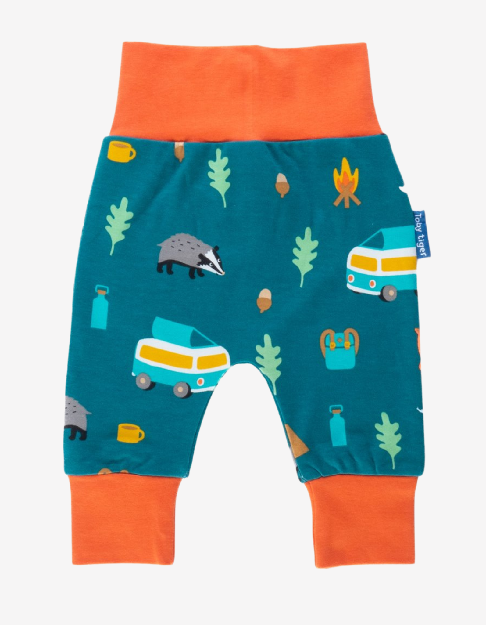 Organic Campervan Printed Yoga Pants