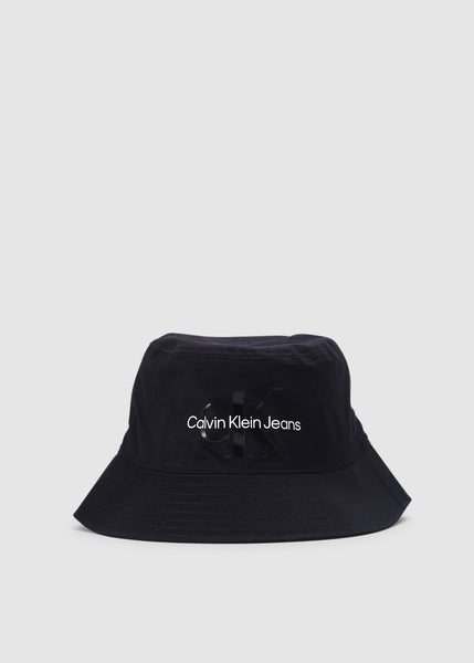 Men's Monogram Soft Bucket Hat In Black