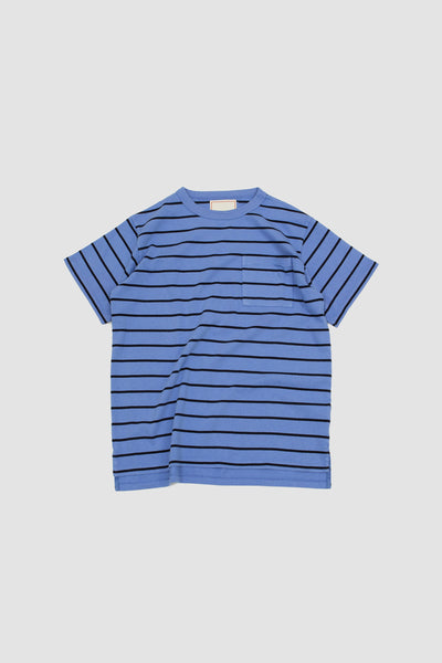 Herve Striped Unisex T-shirt Blue/navy