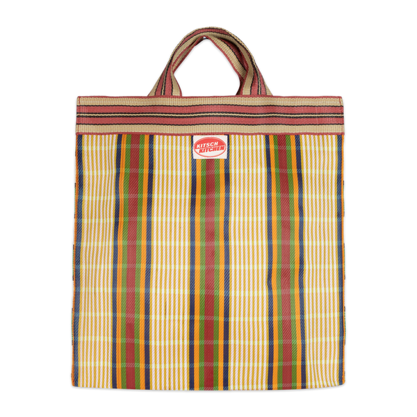 Kitsch Kitchen Beige Stripes Shopper Bag