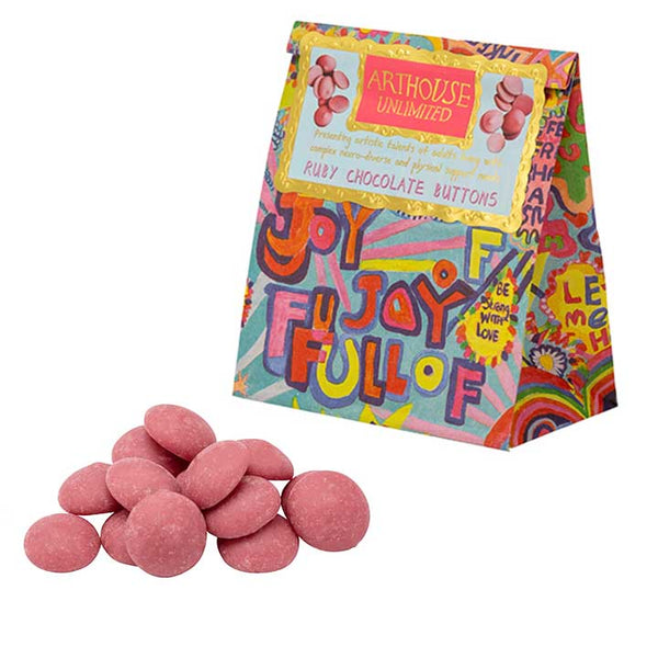 Full Of Joy – Ruby Chocolate Buttons