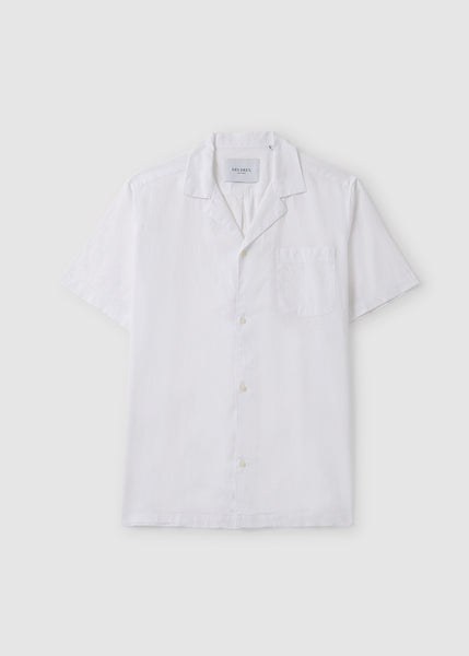 Men's Leland Light Oxford Ss Shirt 3.0 In White