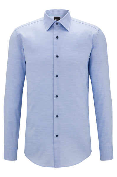 Hugo Boss Light Pastel Blue Slim Fit Shirt