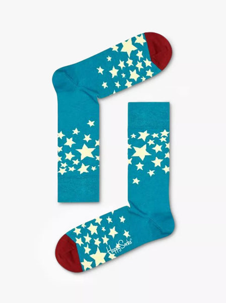 Happy Socks  Blue Stars Socks
