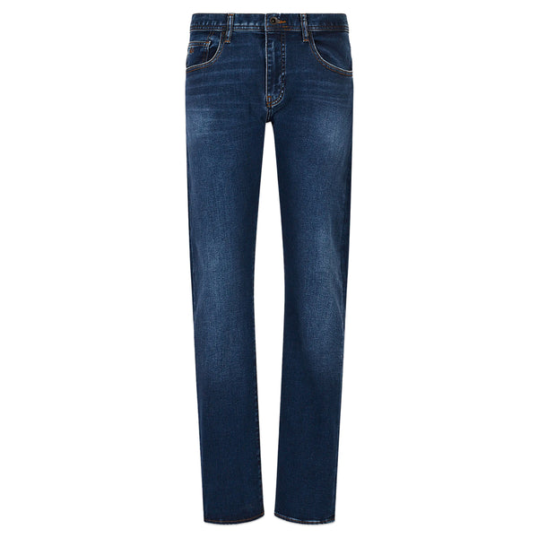 Armani Exchange Dark Blue Stretch J13 Slim Fit Jeans
