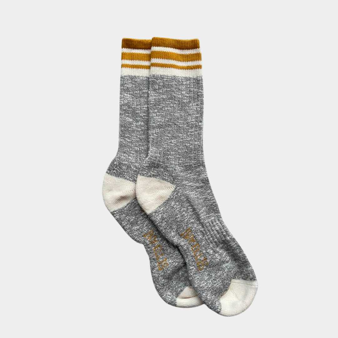 - Sinclair Cotton Crew Slub Mens Socks