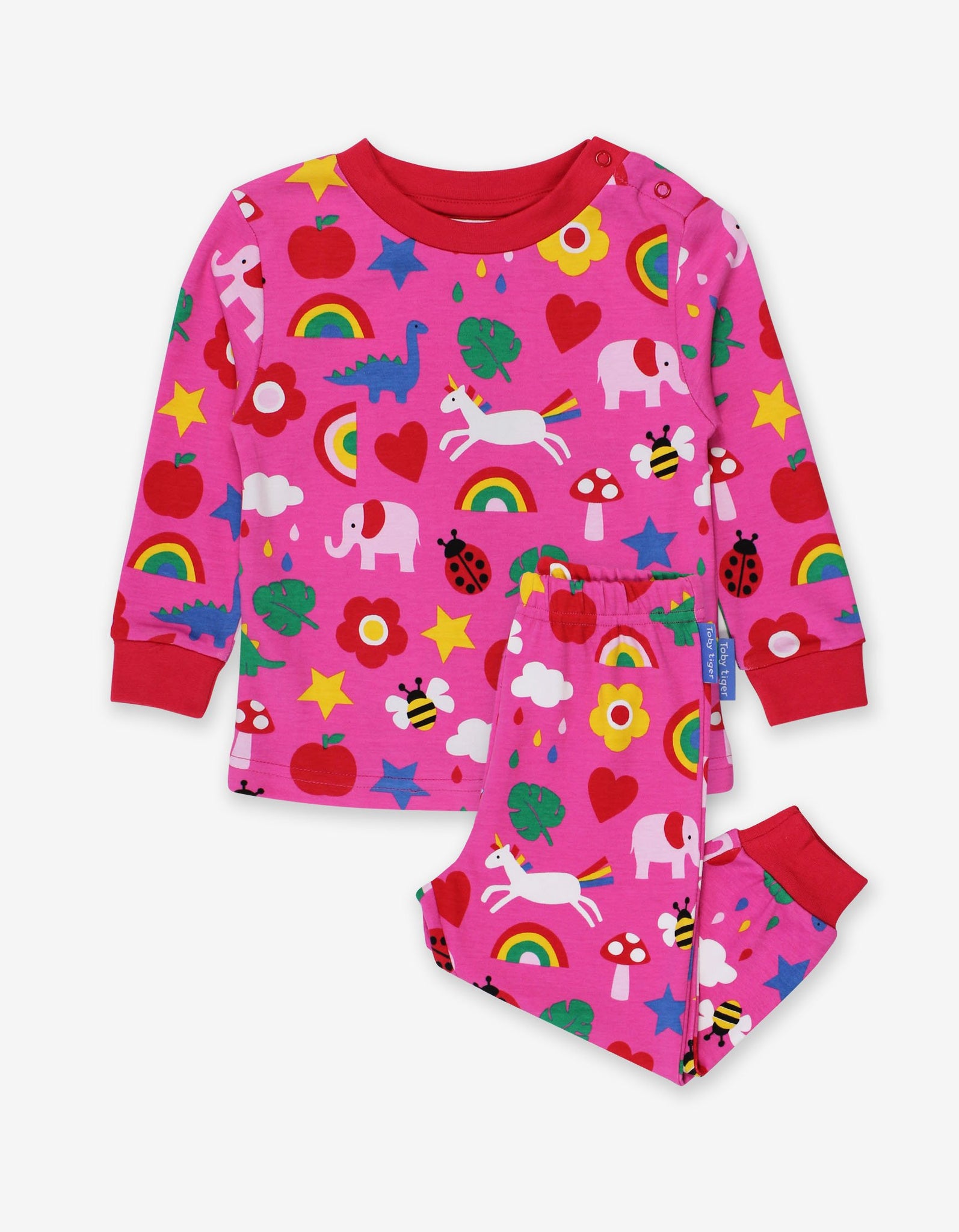 Organic Magical Mix Up Printed Pyjama Set