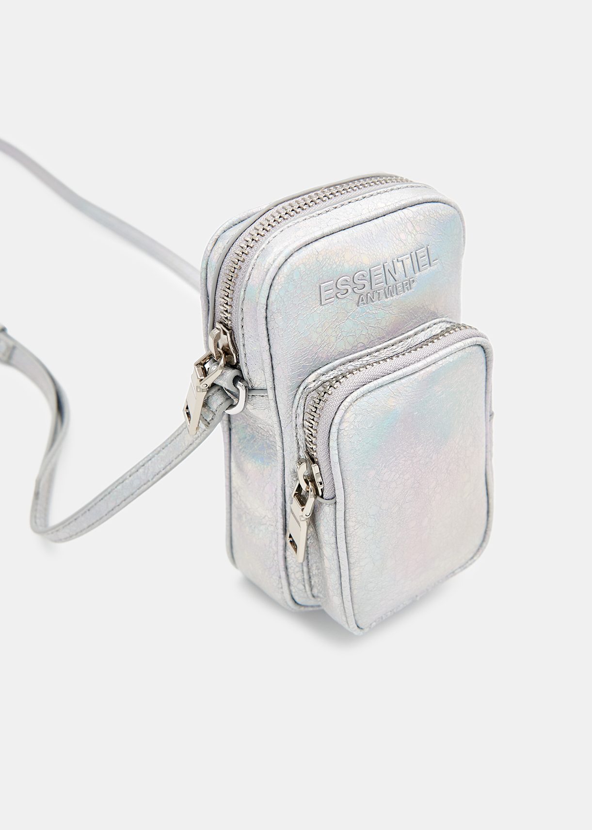 Silver Debbie Mini Shoulder Bag