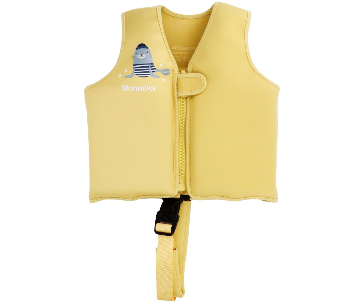 Monneka Yellow Seal Learning Float Vest