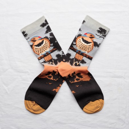 Paradise Rain Printed Socks