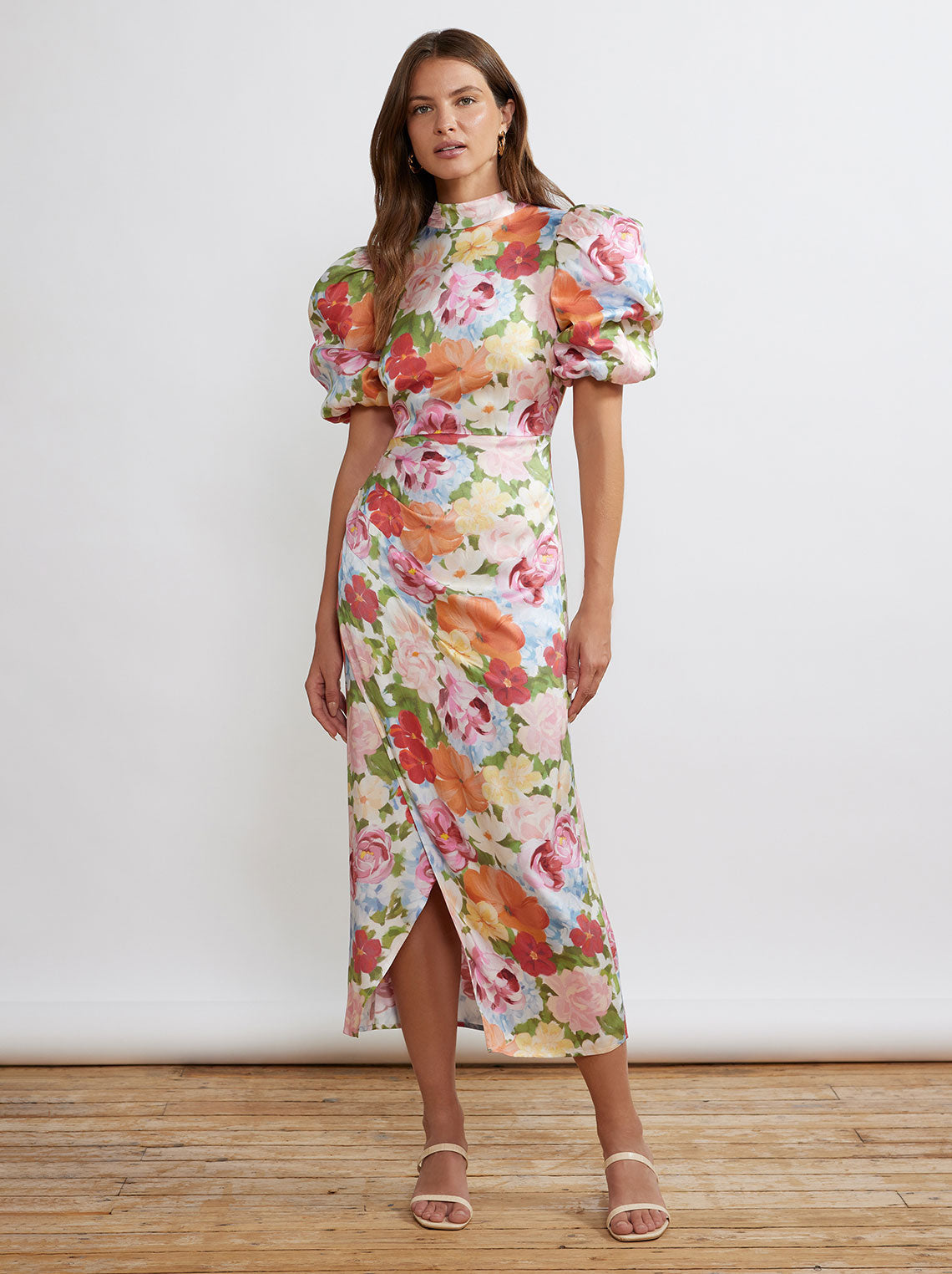 - Annabelle Painted Floral Dress