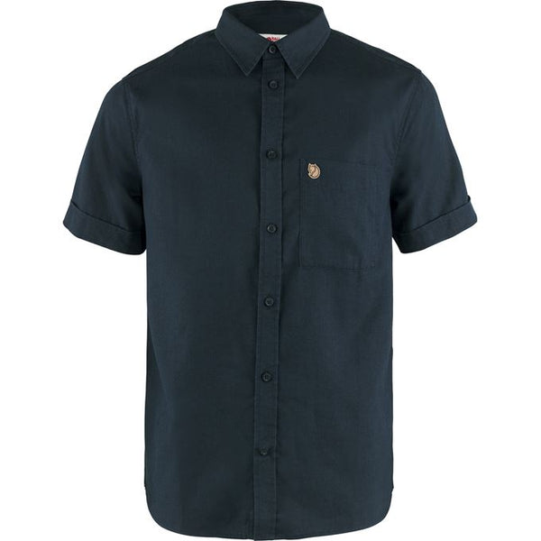 Ovik Travel Shirt - Dark Navy