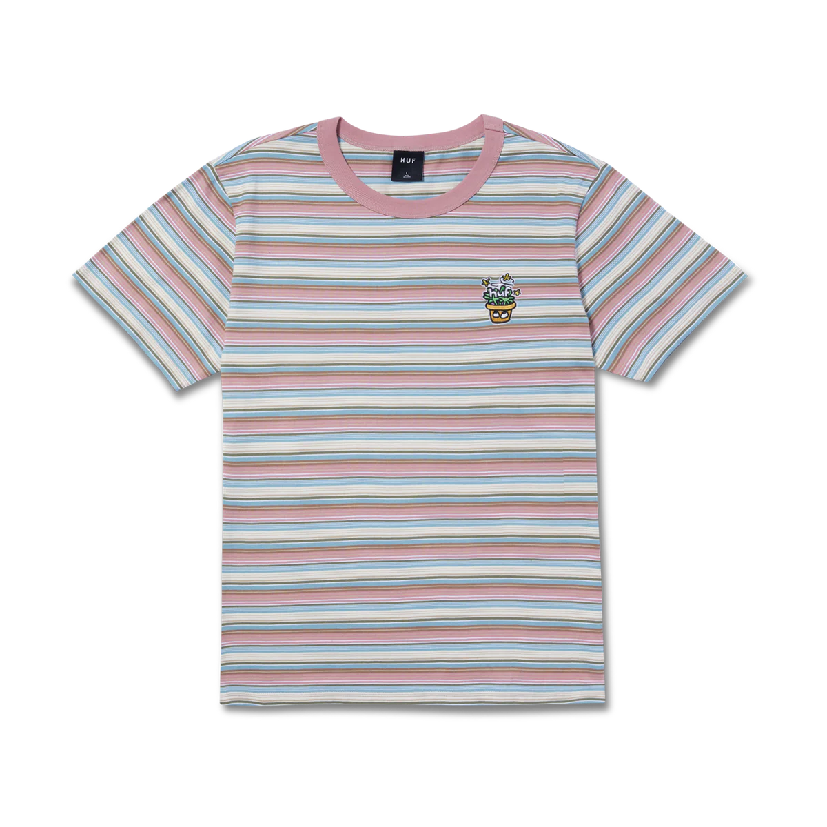 Pot Head Stripe T-Shirt - Cream