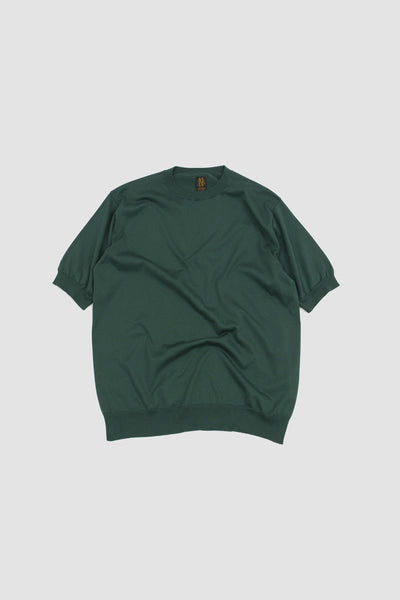 Seaisland Cotton Ss Crew Neck Dark Green