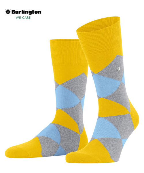 Yellow Clyde Mens Socks