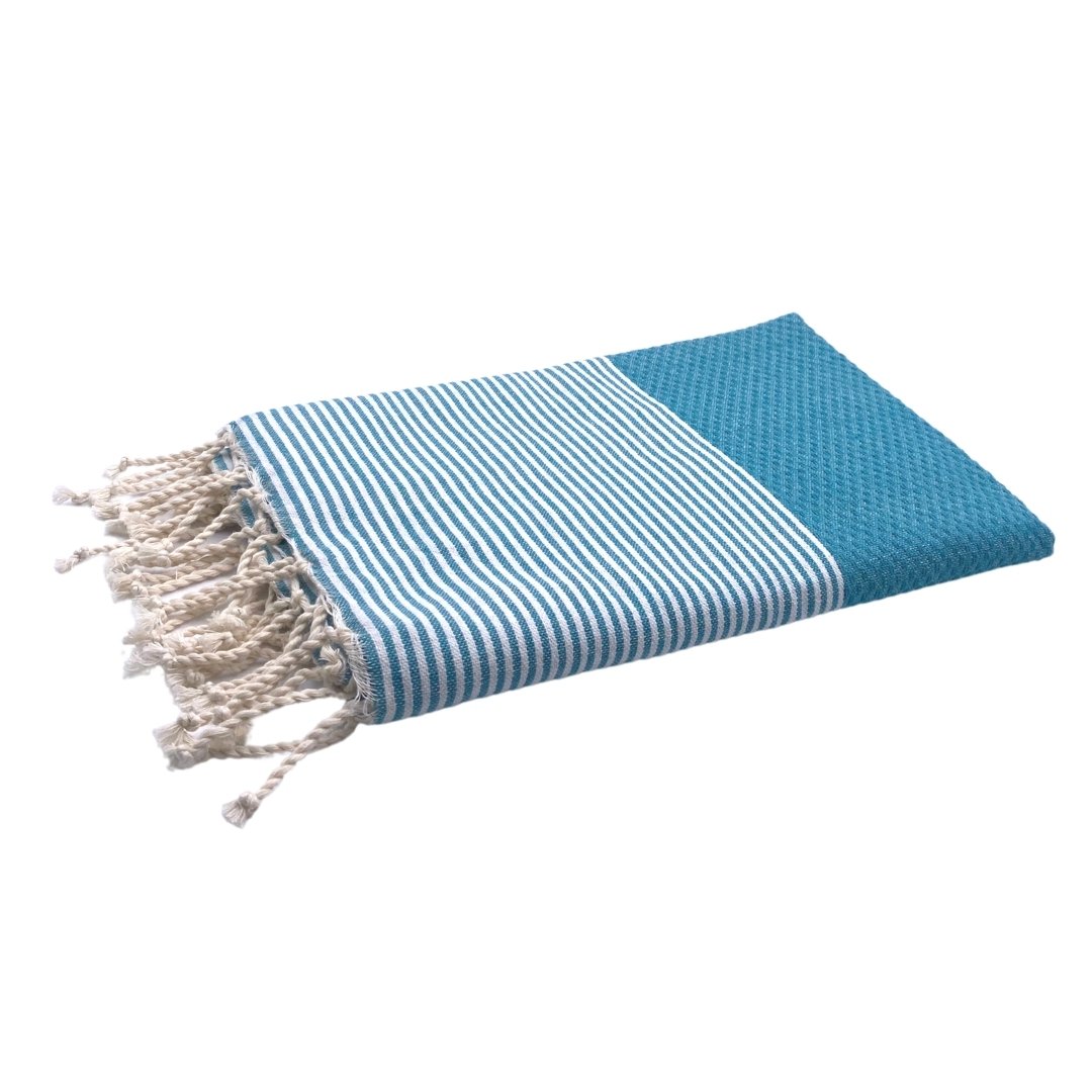 Bora Recycled Cotton Hammam Beach Towel - By Foutas