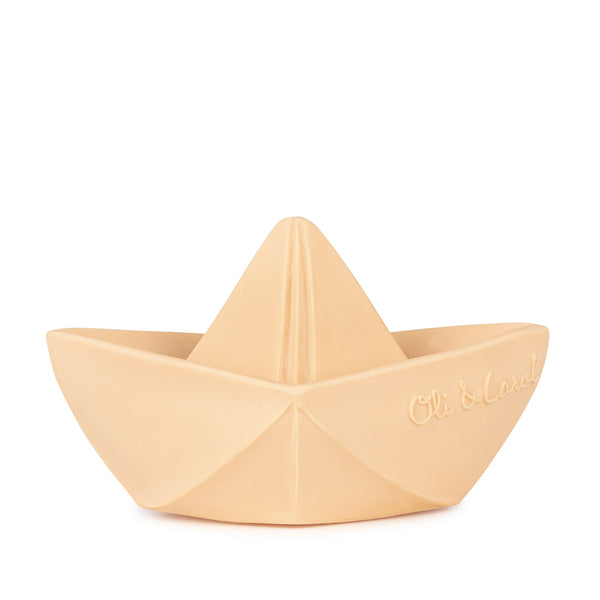 Natural Rubber Origami Boat