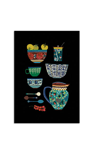 Brie Harrison Kitchen Study A3 Print