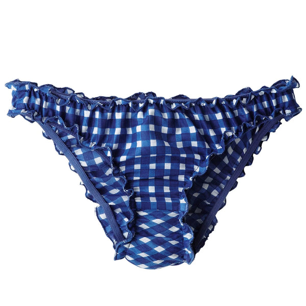 Simone Pants - Blue Gingham