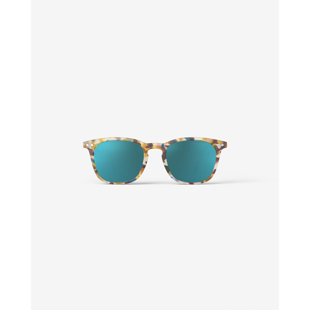 Sunglasses JUNIOR #E Blue Tortoise Mirror