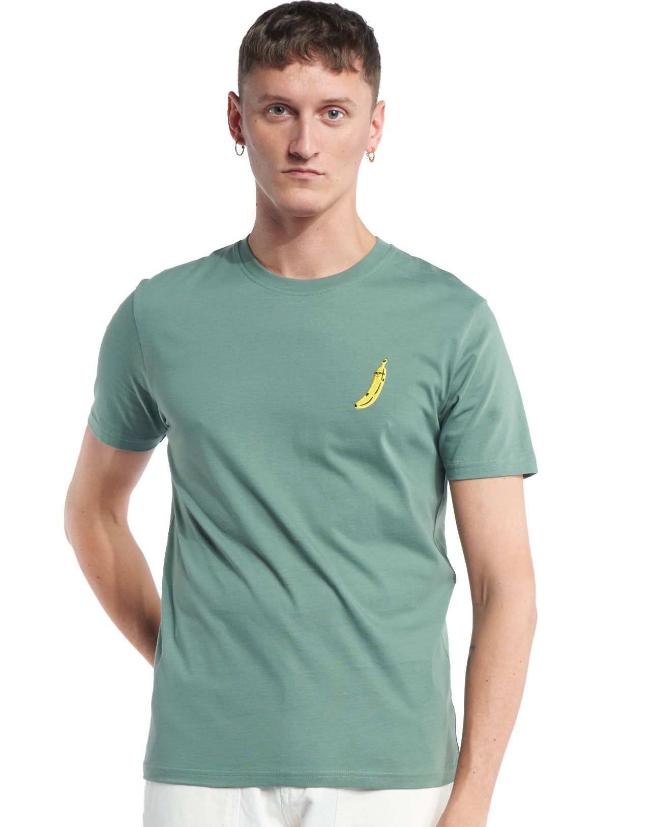 Banana Chill T-shirt - Emerald Green