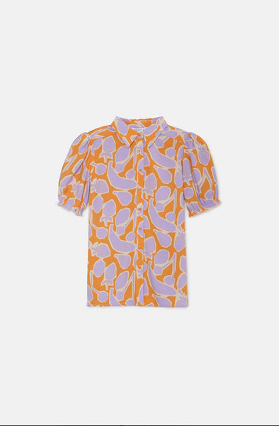 Compania Fantastica Fruit Print Short Sleeve Shirt