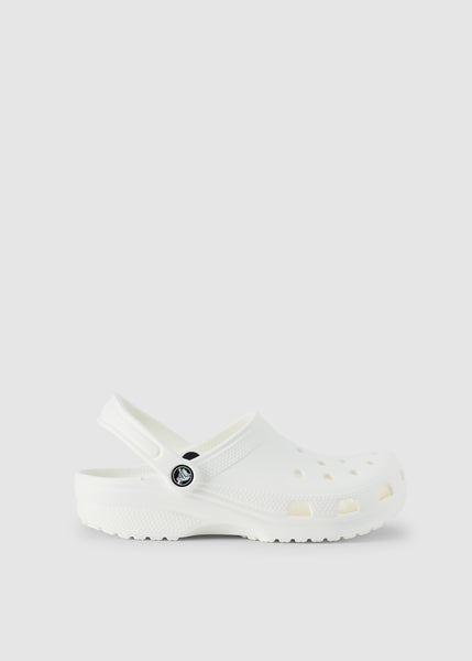 Mens Classic Clog In White