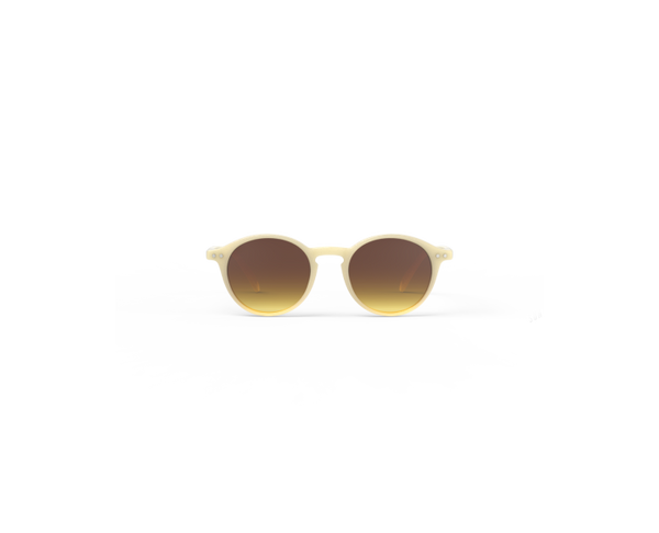 #d Sunglasses - Glossy Ivory