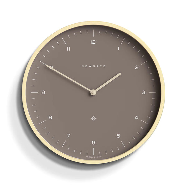 Mr Clarke Wall Clock | Burnt Sienna