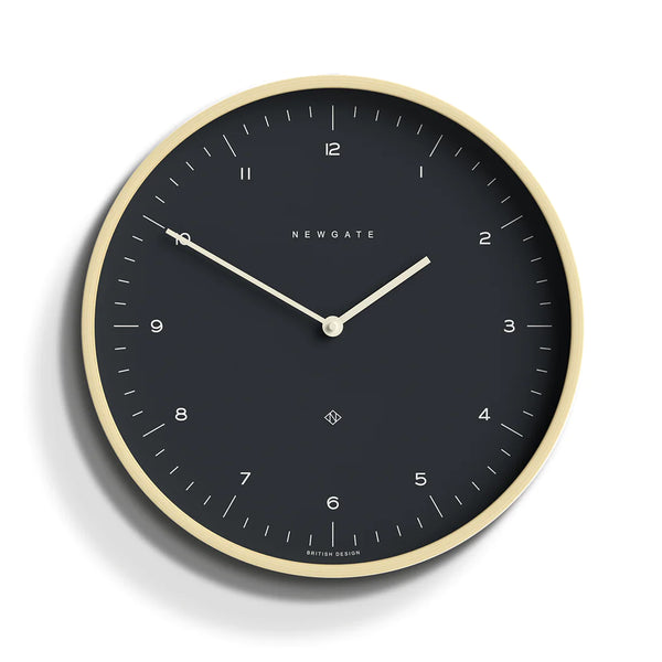 Mr Clarke Wall Clock | Oil Grey