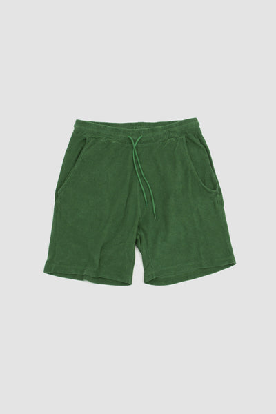 Beach Short Light Weight Terry Green