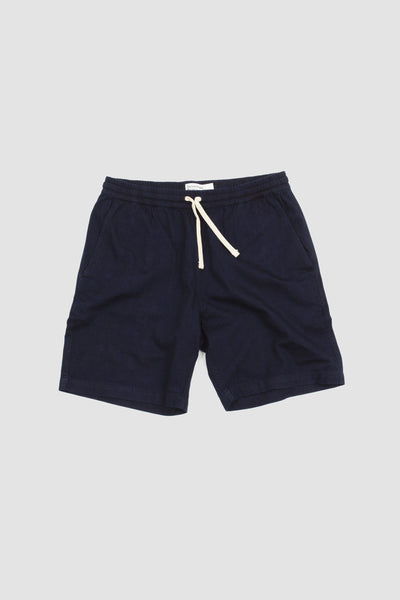 Beach Short Herringbone Denim Indigo