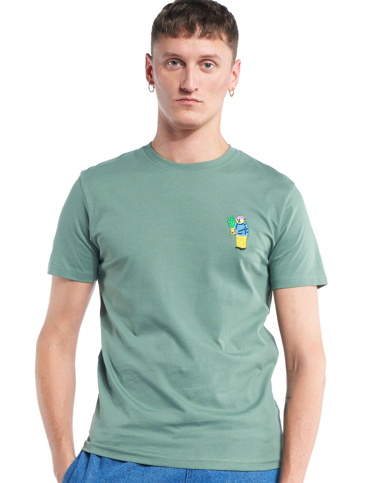 Plant T-shirt - Emerald Green