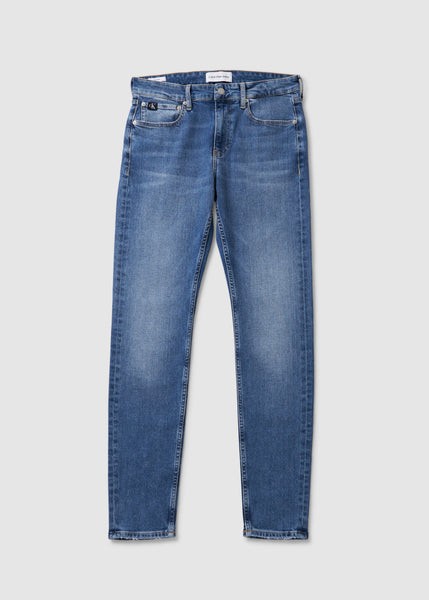 Men's Slim Tapered Jeans In Denim Medium