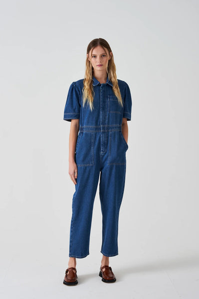 Short Sleeve Lorna Mid Vintage Jumpsuit